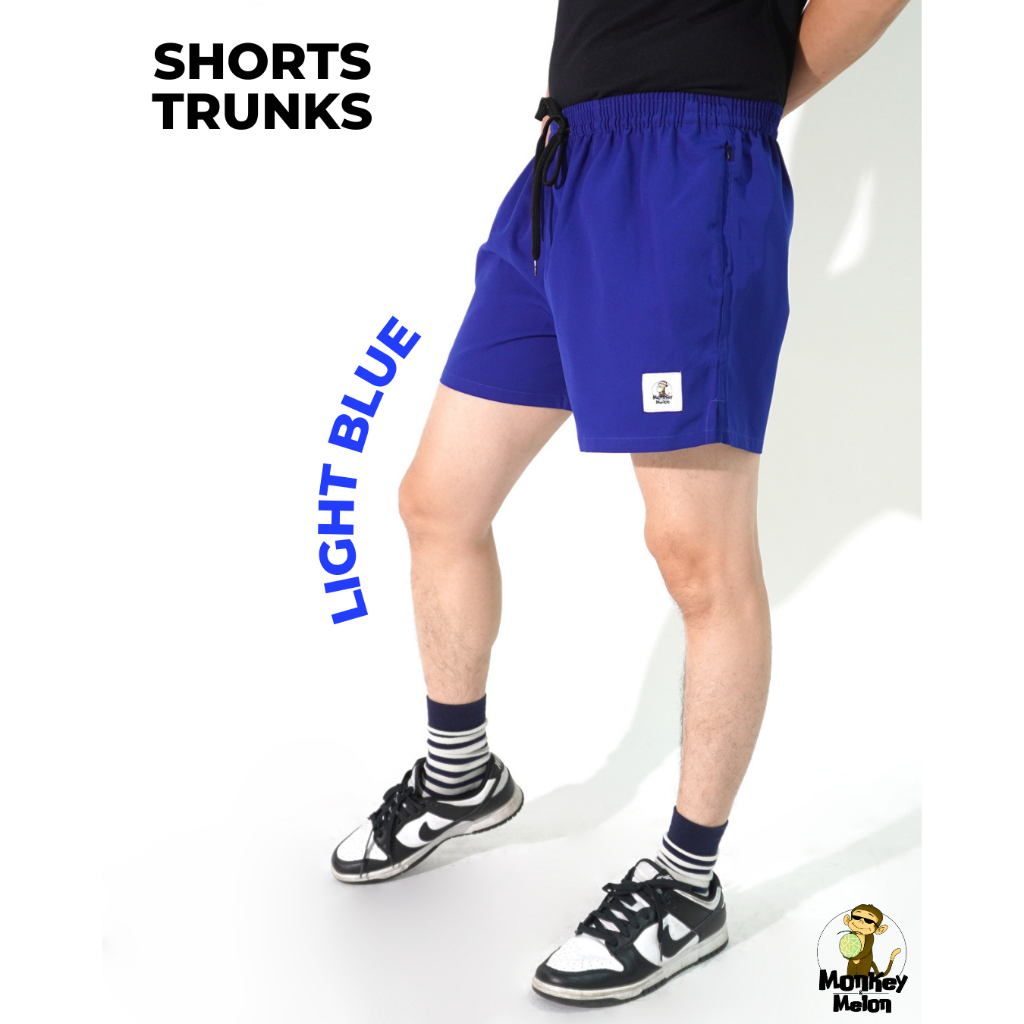 Monkey&Melon กางเกงขาสั้น สี Light Blue