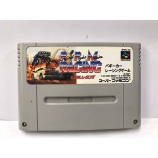 ตลับแท้ (SFC) R.P.M. Racing /Radical Psycho Machine Racing ( Japan) Super Famicom  สินค้ามือสองนำเข้าจากญี่ปุ่น