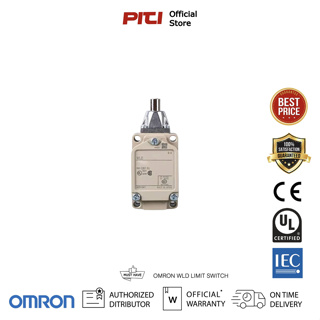 Omron WLD Limit Switch หัวปุ่มยื่นออกมาจากตัวสวิทซ์