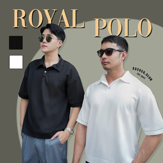 Royal Polo [เสื้อโปโลเเขนสั้น ทรง Oversize สไตล์เกาหลี]