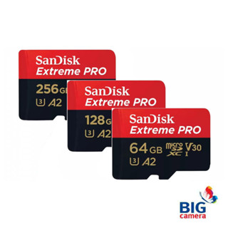 SANDISK EXTREME PRO MICRO SD V30 U3 C10 A2 UHS-I R200MB W90MB ADAPTOR