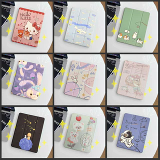 เคสสำหรับไอแพด ลายน่ารัก 💖 gen8 gen9 gen7 10.2 Air4 Air5 ​​10.9 Air3 10.5 gen6 Air1/2 9.7 มีช่องเก็บปากกา pro11 2021