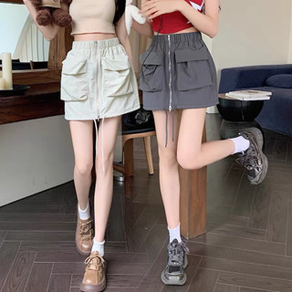 Theyourlooks ♡ พร้อมส่ง Cargo short skirt กระโปรงคาร์โก้ 🛹⭐️ (TYL604)