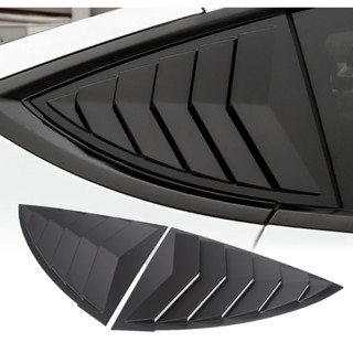 Rear Triangle Window Shutters สำหรับ Tesla ModelY