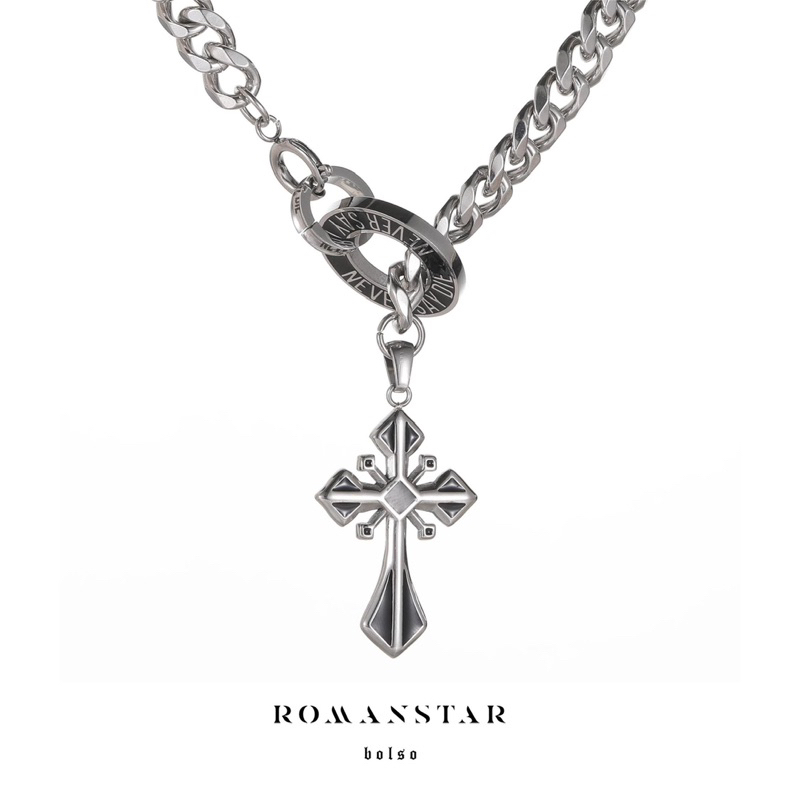 BOLSO สร้อยคอสแตนเลส รุ่น ROMANSTAR