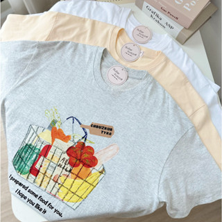 ButterScotch - เสื้อยืด Oversize Shopping 28000028