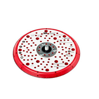 3M แป้นจับกระดาษทรายหนามเตย หลายรู 6นิ้ว Hookit 28729 Disc Back-up Pad Red, 150 mm