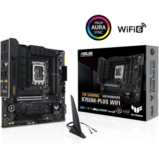 MAINBOARD (เมนบอร์ด) ASUS TUF GAMING B760M-PLUS WIFI (DDR5) (SOCKET LGA 1700)