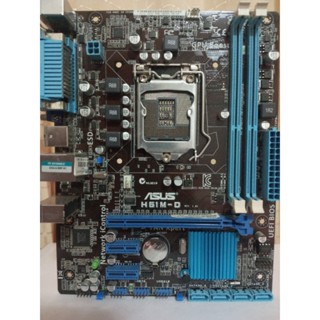 Mainboard 1155 ASUS H61M-D Socket 1155 รองรับ Intel Gen2&amp;3