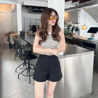 Thesummernade : Wonka short pants กางเกงขาสั้นผ้าสูท