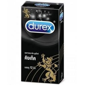 โปรโมชัน เปิดร้านใหม่ ถุงยางอนามัยดูเร็กซ์ คิงเท็ค (12ชิ้น) Durex Kingtex Condom (12s)