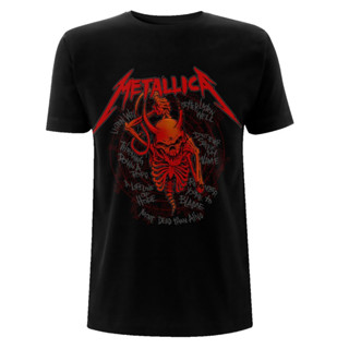 เสื้อวง Metallica ลิขสิทธิ์แท้ 100% ลาย SCREAMING SKULL RED 72 SEASONS