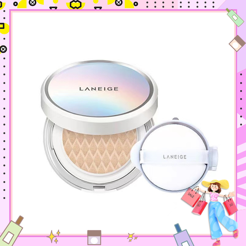 Lan eige BB Cushion Pore Control SPF50+/PA+++ Pads BB Cream Whitening/Pore Control/Smoothing Supplement