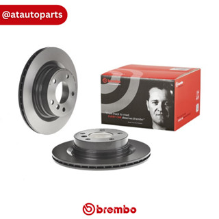 BMW จานเบรคหลัง BREMBO ( ขนาด 300 mm ) รุ่น E90 F30 l เบอร์ 09.9793.11 l เบอร์เทียบ TRW DF4450