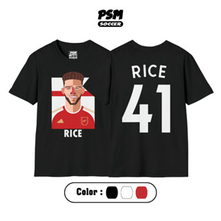 PSM เสื้อยืดลายนักฟุตบอล Declan Rice ฤดูกาล 2023/24