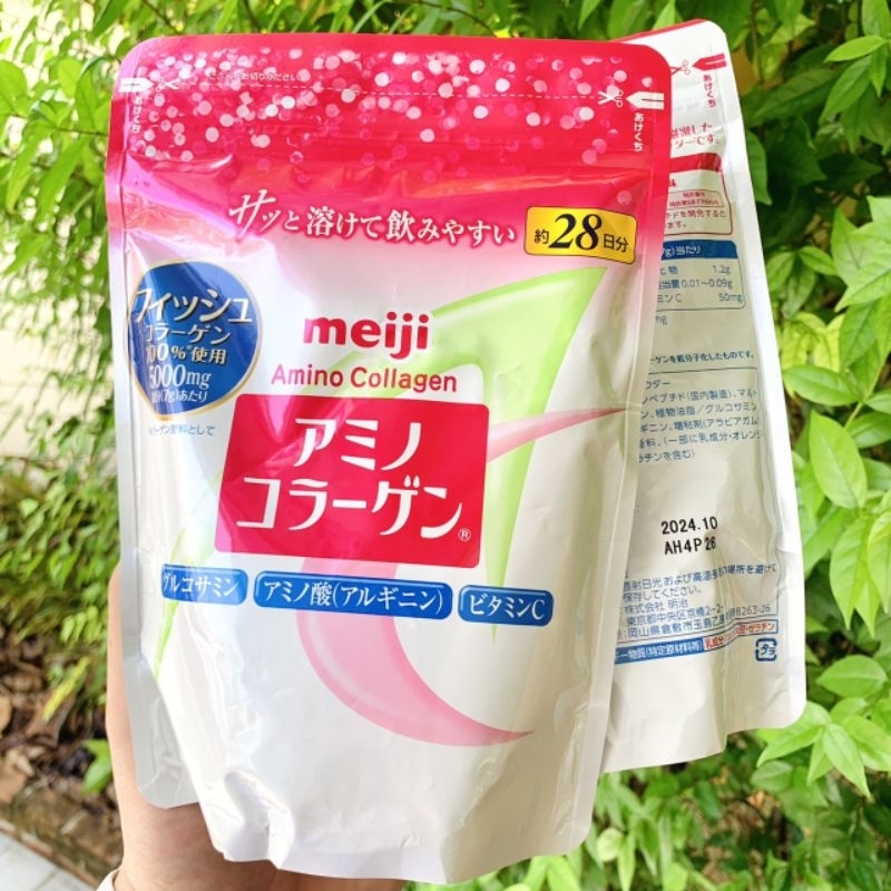 🌈คอลลาเจน🌈 Meiji Amino Collagen 28วัน - ถุงรีฟิว