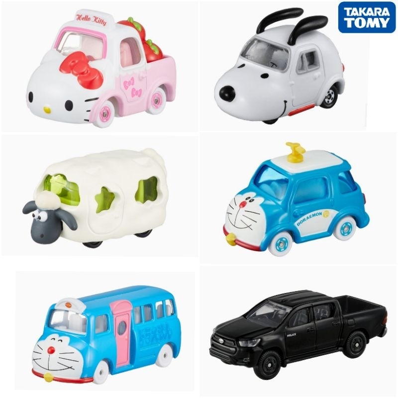 Tomica Takara Tomy โทมิกา ทาการ่า โทมี่ โมเดลรถ Snoopy Kitty Doraemon Sheep รถกระบะ รถเหล็ก ของแท้ สินค้าจากญี่ปุ่น