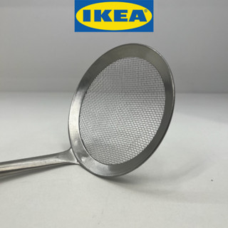 IKEA อิเกีย IKEA 365+ HJÄLTE อิเกีย 365+ เยลเต้ กระชอนกรองน้ำมัน, สแตนเลส/ดำ