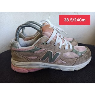 New balance Size 38.5 ยาว 24 Cm  รองเท้ามือสอง  ผู้หญิง เท้าเล็ก แฟชั่น ลำลอง ทำงาน