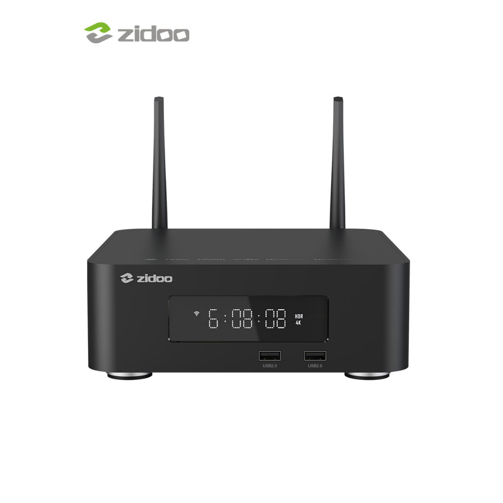 ZIDOO Z20PRO เครื่องเล่นฮาร์ดไดรฟ์ Blu-ray HD 4K Dolby Vision  HD HDR10+