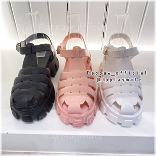 Jelly bunny รองเท้าจิลลี่บันนี่ รุ่น Teena Heels Flats Sandals แท้จากชอป