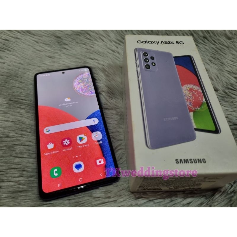 Samsung Galaxy A52s 5G 8/128 มือสองสวยๆ ยกกล่อง ฟรีเคส