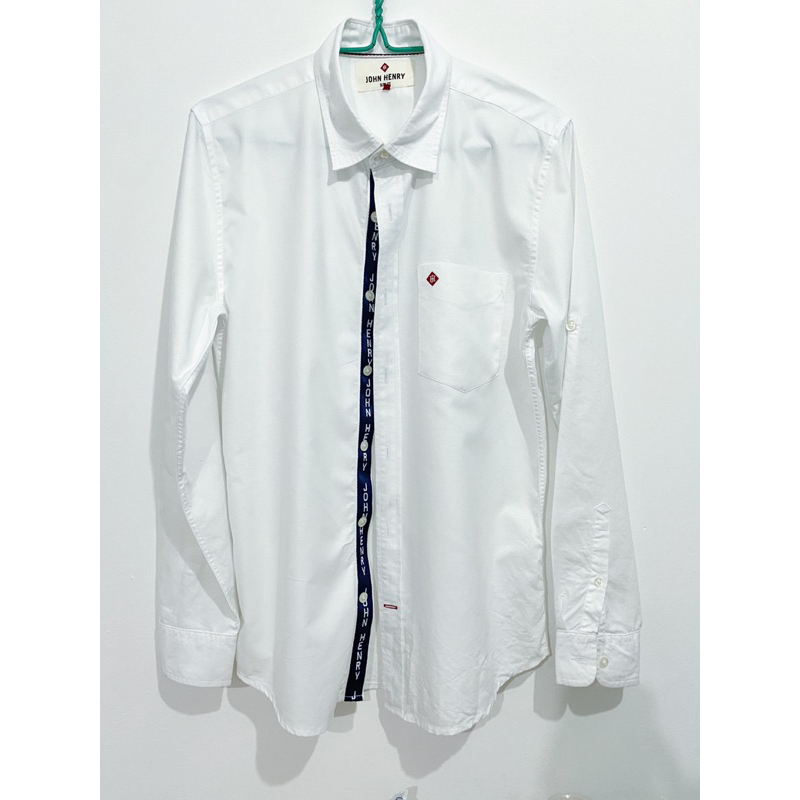 เสื้อเชิ๊ตแขนยาว ยี่ห้อ John Henry size s