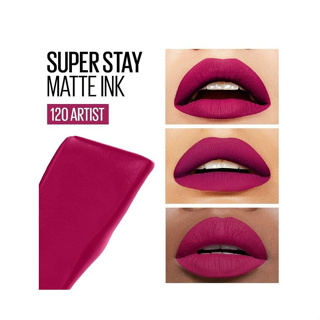 เมย์เบลลีน Maybelline New York Super Stay Matte Ink Liquid Lipstick - 120 Artist (5ml)