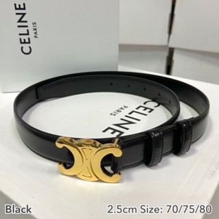 CELINE 2.5cm belt ของแท้100% [จัดส่งฟรี]