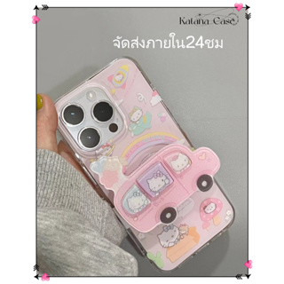 🎐จัดส่งภายใน24ชม🎐เคส for iPhone 11 14 Pro Max Case for iPhone 12 13 ป้องกันการตก การป้องกัน พร้อมขาตั้ง การ์ตูน น่าสนใจ