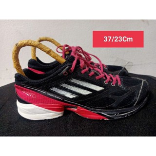 Adidas Size 37 ยาว 23 Cm  รองเท้ามือสอง  ผู้หญิง เท้าเล็ก แฟชั่น ลำลอง ทำงาน