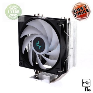 CPU COOLER DEEPCOOL GAMMAXX AG400 ประกัน 1Y พัดลมและซิงค์ระบายความร้อน