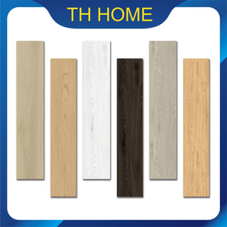 TH HOME กระเบื้องยางลายไม้【5ตรม/กล่อง 36แผ่น】ยางปูพื้น หนา 2.0/2.3mm  พื้นกระเบื้องยาง กระเบื้องยางปูพื้น กระเบื้อง ทนทา