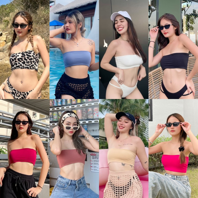 Normal Trub Top เกาะอกผ้าเรย่อน (3014) – โปรปัง