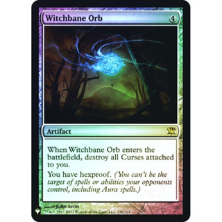 [MTG] Witchbane Orb [MB1] [ARTIFACT] [RARE] [FOIL] [ENG] (การ์ดเมจิค / Magic the Gathering)