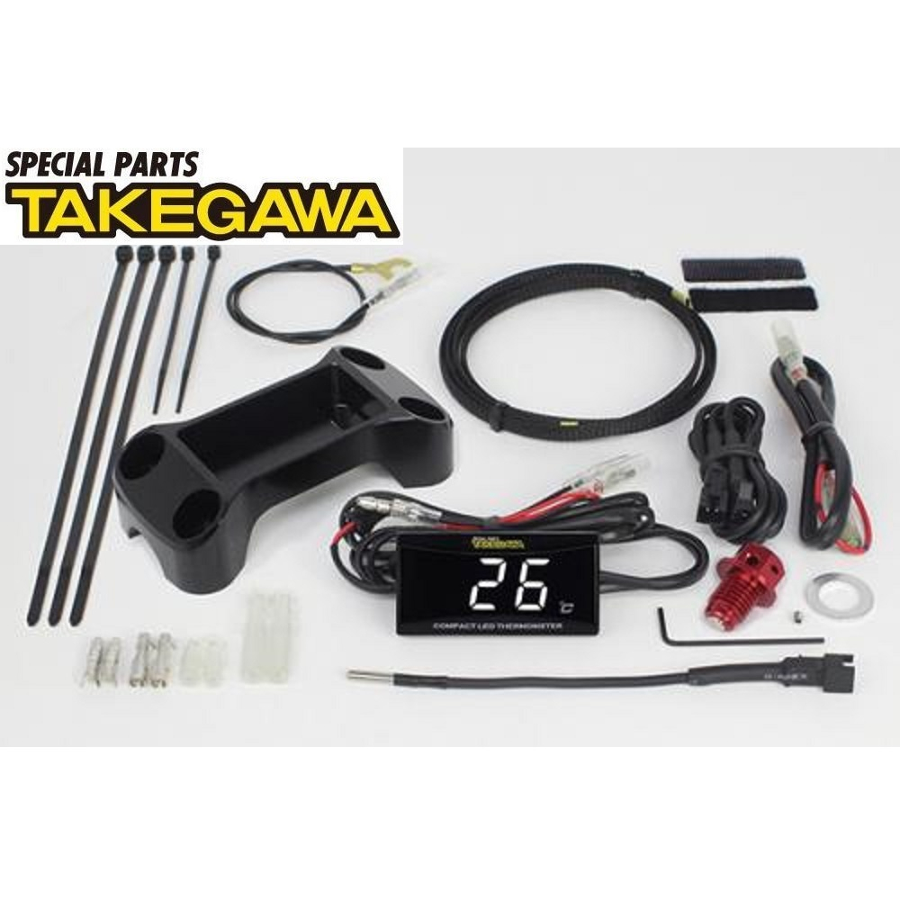 ใหม่! Takegawa #05-07-0010 เครื่องวัดอุณหภูมิน้ํามัน Led Black Honda Monkey 125 ส่งตรงจากญี่ปุ่น!
