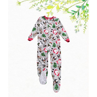 Romper suit รอมเปอร์ บอดี้สูทคลุมเท้า 7-12 ขวบ