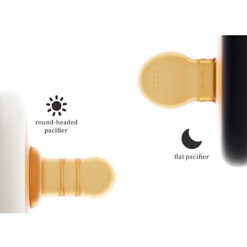จุกนมหลอก HeOrShe Day & Night Pacifier He Or She Pacifier Teether New Born Baby Kids Pacifier Baby P