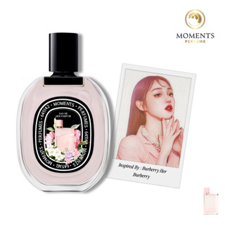 Moments Perfume น้ำหอมผู้หญิง กลิ่น Bur berry Her ชมพู