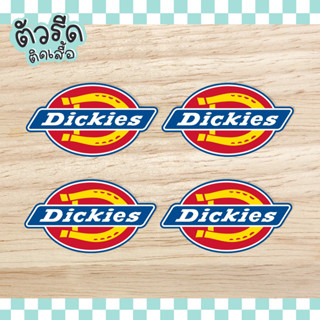 ตัวรีด Dickies (set 4 ชิ้น) รีดได้บนทุกเนื้อผ้า เนื้อเรียบ สกรีน เสื้อกีฬา กางเกง เสื้อวิ่ง ดิกกี้