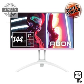 Monitor 27 AOC AGON AG273FXR/67 (IPS, VGA, DP, HDMI) 144Hz ประกัน 3Y จอคอม จอมอนิเตอร์ จอคอมพิวเตอร์