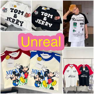 Unreal เสื้อยืด Oversize (อก 44 | ยาว 30”)