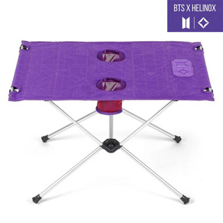 BTS X Helinox Table One Hard Top with Cup Holder โต๊ะพับ โต๊ะสนาม โต๊ะแคมป์ปิ้ง