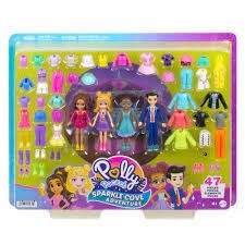 Polly Pocket Sparkle Cove Adventure Dollsv พอลลี่ พ๊อกเก็ต ของเล่น ของขวัญ รุ่น HKW10