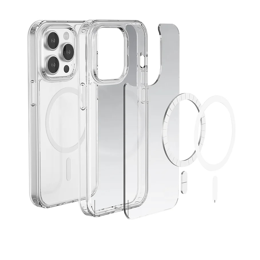 [Glacier MS] เคสใสสำหรับไอโฟน เคสไอโฟนMS เคสสำหรับiPhone14/14ProMax/14Pro/14Plus/15/15Pro/15Pro Max กันกระแทก พร้อมส่ง - รูปที่ 4