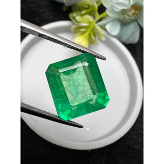 Lab emerald 26 carats size12x14mm 1 pieces