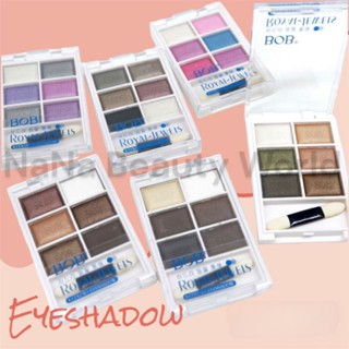 BOB 6 Color Eyeshadow อายแชโดว์พาเลต 6 สี ใน 1ตลับประกายชิมเมอร์วิ้งๆ สีชัดติดทน