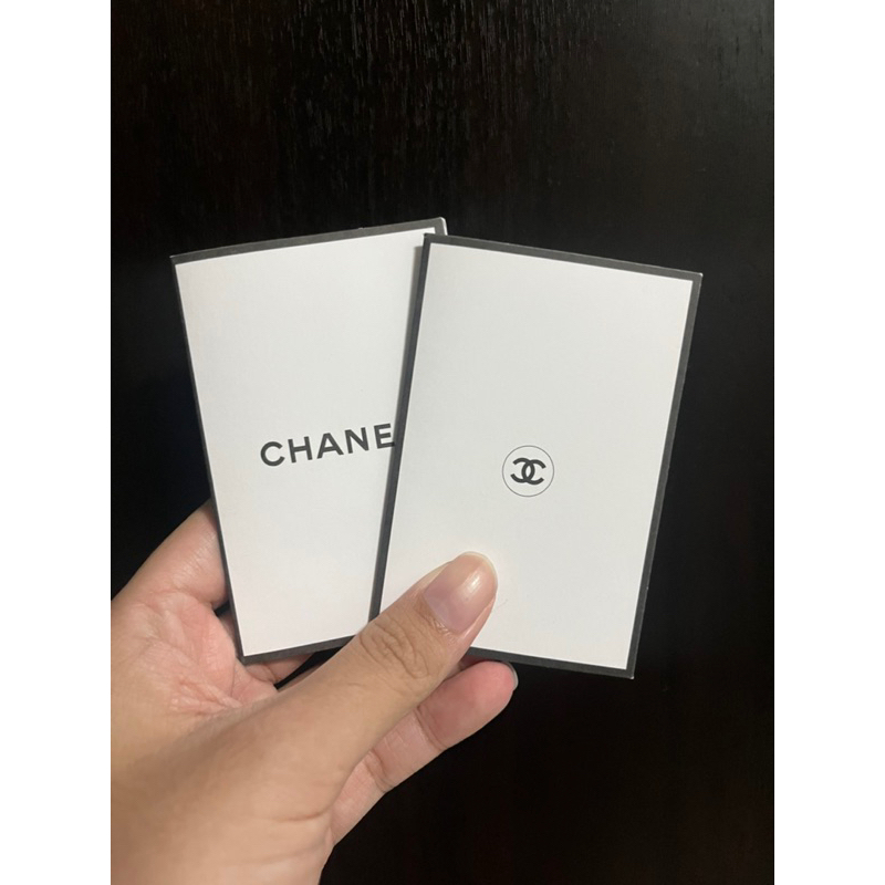 บัตรแต่งหน้าเคาน์เตอร์ Chanel