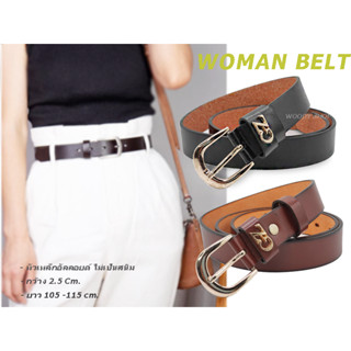 🔶 GZ-WOMEN-BELT 🔶 เข็มขัดผู้หญิง ไซส์ยาวพิเศษ 🔷เอว 26 - 44 หนังนิ่มอย่างดี หัวอัลลอยด์ ไม่เป็นสนิม ส่งไวจากไทย✅