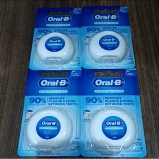 **พร้อมส่ง**ไหมขัดฟัน Oral-B Essential Floss 50m. Mint Flavour EXP04/09/2026